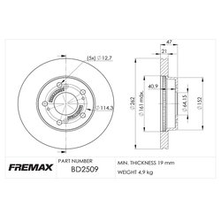 Fremax BD2509