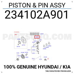 Hyundai-Kia 23410-2A911