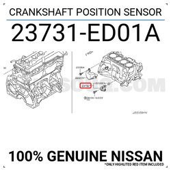 Nissan 23731-ED01A