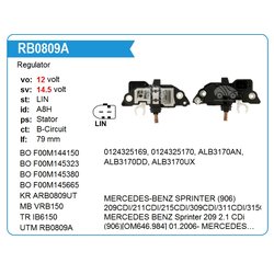 Utm RB0809A