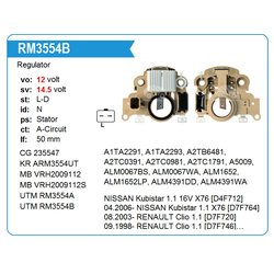 Utm RM3554B
