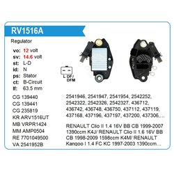 Utm RV1516A