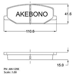 Akebono AN-129K