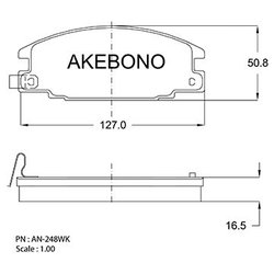 Akebono AN-248WK