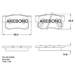 Akebono AN-310WK