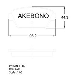 Akebono AN-314K