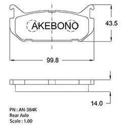 Akebono AN-384K