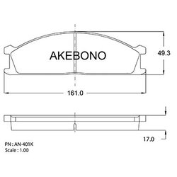 Akebono AN-401K