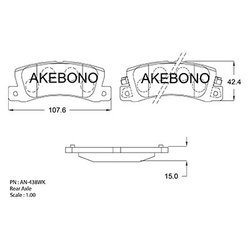 Akebono AN-438WK