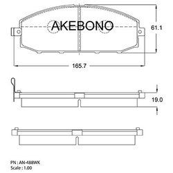 Akebono AN-488WK