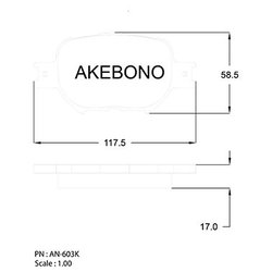 Akebono AN-603K