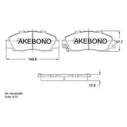 Akebono AN-642WK