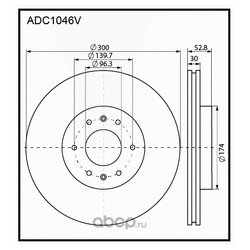 Allied Nippon ADC1046V