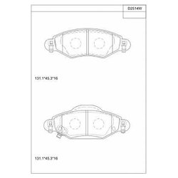 Asimco KD2514W