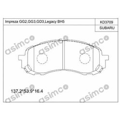 Asimco KD3709