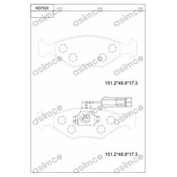 Asimco KD7524