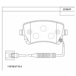 Asimco KD7581F