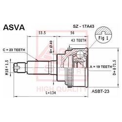 Фото Asva AKD19106