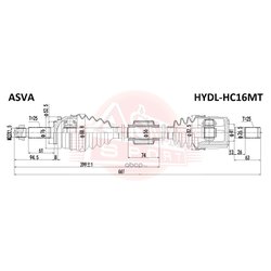 Asva HYDLHC16MT