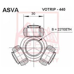 Фото Asva VOTRIP-440