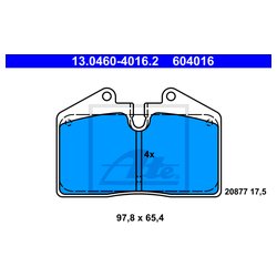 Ate 13.0460-4016.2