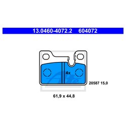 Ate 13.0460-4072.2