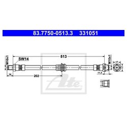 Ate 83.7750-0513.3