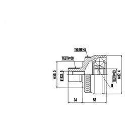 Фото AYWIparts AW1510159A