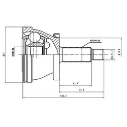 Фото AYWIparts AW1510800