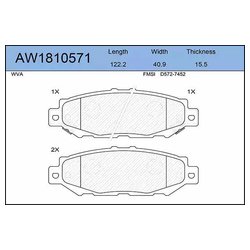 Фото AYWIparts AW1810571