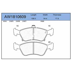 Фото AYWIparts AW1810609