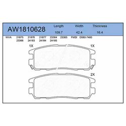 Фото AYWIparts AW1810628