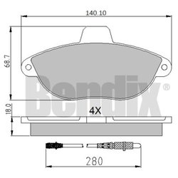 Bendix 510438