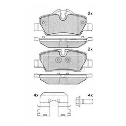 Borg&Beck BBP2495