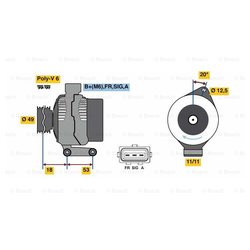 Bosch 1 987 481 A13