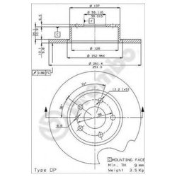 Фото Brembo 08.3126.21