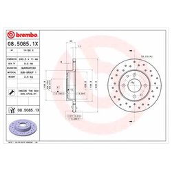 Фото Brembo 08.5085.1X