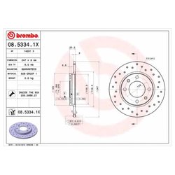 Brembo 08.5334.1X