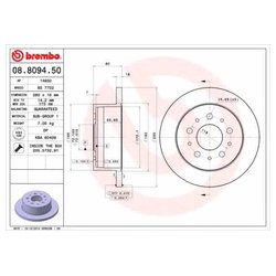 Фото Brembo 08.8094.50