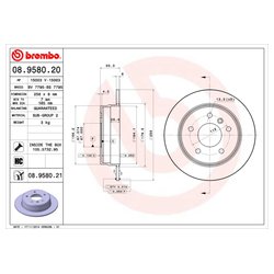 Brembo 08.9580.21