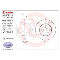 Фото Brembo 08.9826.10