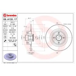 Brembo 08.A135.17