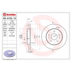 Brembo 08.A155.10