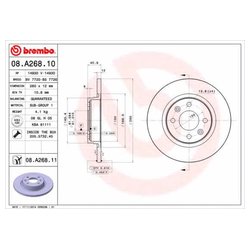 Brembo 08.A268.10