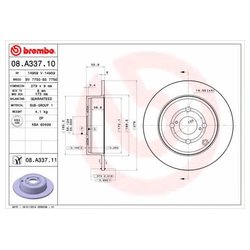 Фото Brembo 08.A337.11