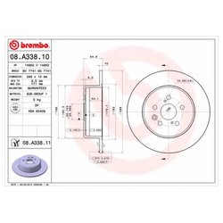 Brembo 08.A338.11