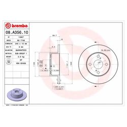 Brembo 08.A356.10