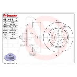 Brembo 08.A459.10