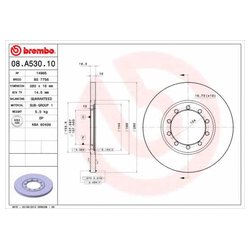 Brembo 08.A530.10