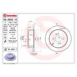 Фото Brembo 08.A602.10